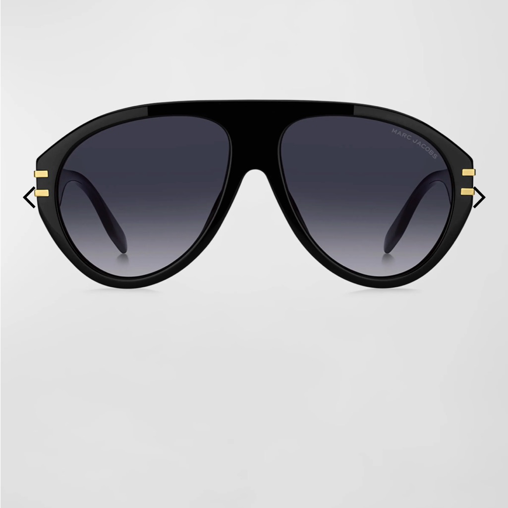 Marc Jacobs Sunglasses Brand New Aviator Style